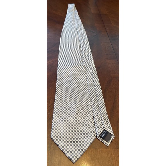 Comoseta Blue 100% Silk Men’s Neck Tie Made In China - Picture 3 of 9